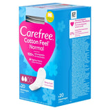 Carefree Cotton Breathable Pantyliners 20 Pack - British product