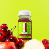 One Living brain health shot cherry apple 100ml, imported from the UK