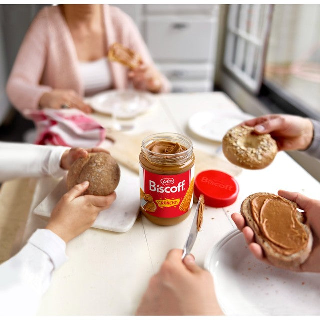 Lotus Biscoff Crunchy caramelised biscuit spread 380g, UK version
