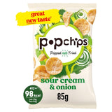 M&S Popchips Sour Cream & Onion Sharing Crisps 85g- Buy online at McGrocer
