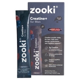 M&S Zooki Creatine+ For Men Wild Berry Flavour Creatine Powder Sachets (7 Servings)- Buy online at McGrocer