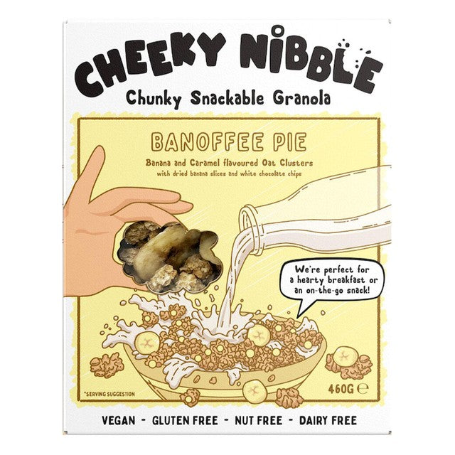 Cheeky Nibble Banoffee Pie Granola 460g - British product