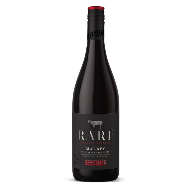 Beefsteak Club Rare Malbec wine - British product