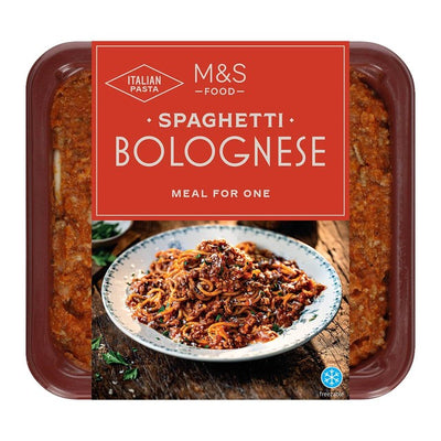 M&S Spaghetti Bolognese für 1 Person Fertiggericht 400g