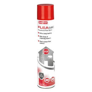 Household Flea Spray with Insecticide and Insect Growth Regulator, 600ml Aerosol