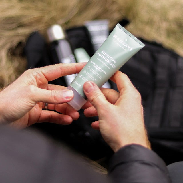 ManCave Sensitive Moisturiser face cream - British product