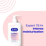 E45 Moisturising Body Lotion for Dry & Sensitive Skin 500ml - British product