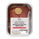 M&S basted boneless beef joint 450g, imported from the UK