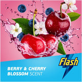 Flash floor cleaner Berry and Cherry Blossom - British product