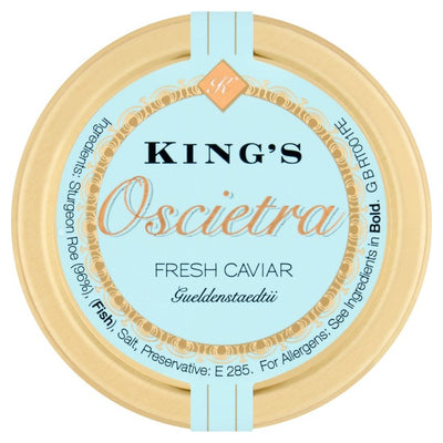 M&S Kings Caviar Oscietra Caviar d'esturgeon Premium 50g- Acheter en ligne sur McGrocer