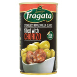 M&S Fragata Green Manzanilla Chorizo Stuffed Olives 350g- Buy online at McGrocer