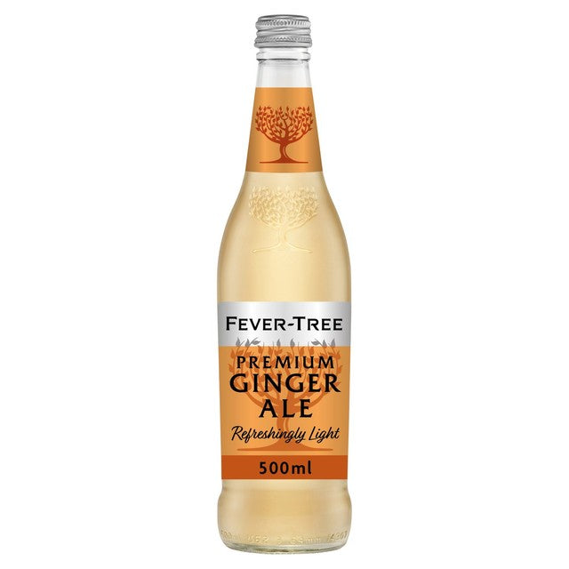Fever-Tree refreshingly light ginger ale with natural flavourings - British product