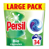 M&S Persil Bio 4 in 1 Fast-Dissolving Laundry Capsules 34 Washes- Buy online at McGrocer
