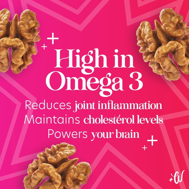 Whitworths Whole Californian Walnuts 110g (British brand)