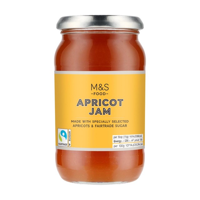 M&S apricot jam 454g - British product