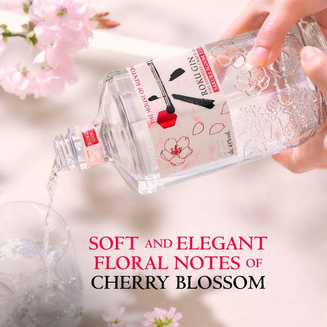 Roku Sakura Bloom Edition Japanese craft gin - British product
