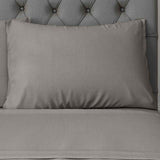 M&S M&S Comfortably Cool Lyocell Pillowcases, Dark Grey, Pack of 2- Buy online at McGrocer