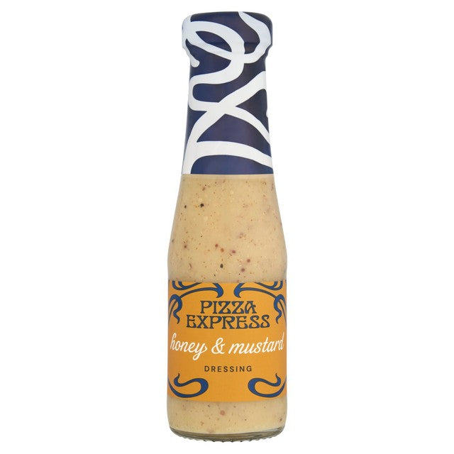 Pizza Express Honey & Mustard Salad Dressing 235ml, imported from the UK