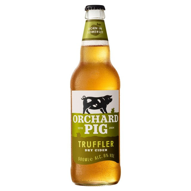 Orchard Pig Truffler dry cider, UK version