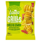 Laila chilli & lemon potato grills 80g, UK version