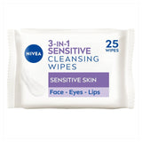 M&S Nivea Biodegradable Sensitive Cleansing Face Wipes 25 Pack- Buy online at McGrocer