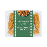 M&S Mozzarella Sticks Breaded Cheese Snacks 150g