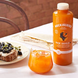 Mockingbird Raw Shield Juice carrot orange ginger 750ml, imported from the UK