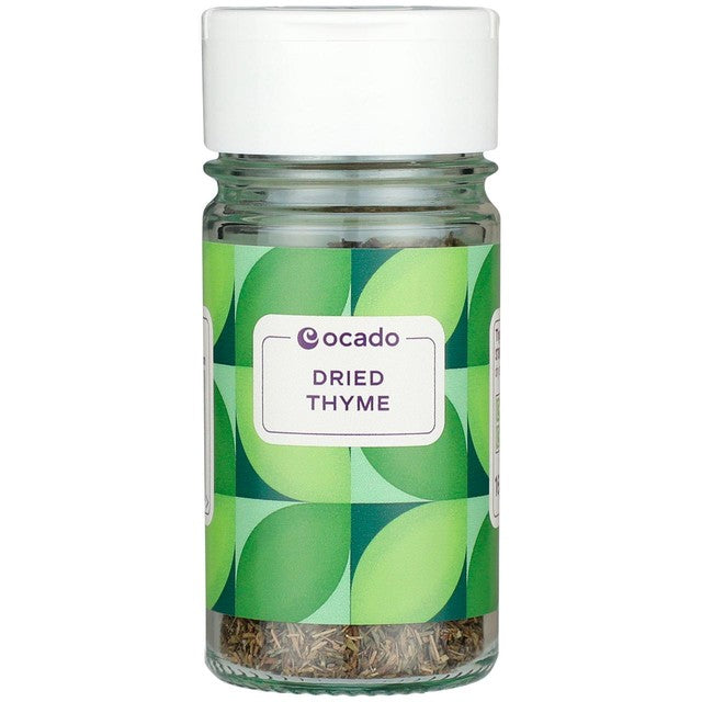 Ocado dried thyme 16g, imported from the UK