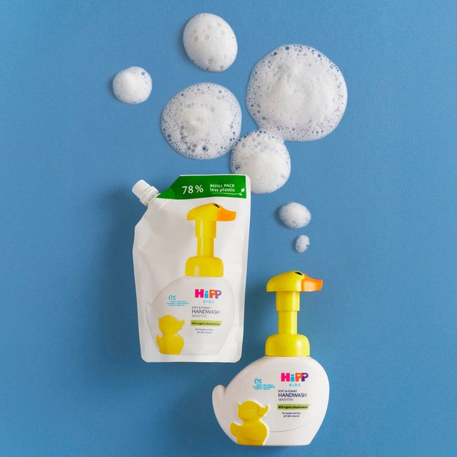 HiPP kids soft and foamy duck handwash 250ml, UK version