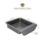 Masterclass Smart Stack non-stick square baking tin 28x24.5x6cm, imported from the UK