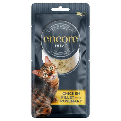 M&S Encore Chicken Fillet with Rosemary Cat Treat 30g- Buy online at McGrocer