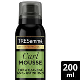 TRESemme curl define hair mousse 200ml (British brand)
