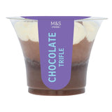 M&S chocolate trifle dessert 125g, imported from the UK