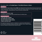 Natures Aid collagen chocolate shake powder 225g, imported from the UK