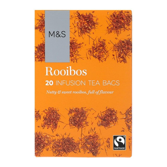 M&S rooibos teabags 20 count, imported from the UK