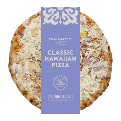 M&S M&S Classic Hawaiian Woodfired Pizza 463g- Buy online at McGrocer