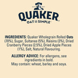 Quaker fruit porridge sachets 10 pack, imported from the UK