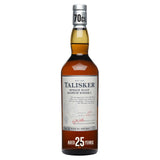 M&S Talisker 25 Year Old Single Malt Scotch Whisky 70cl- Buy online at McGrocer