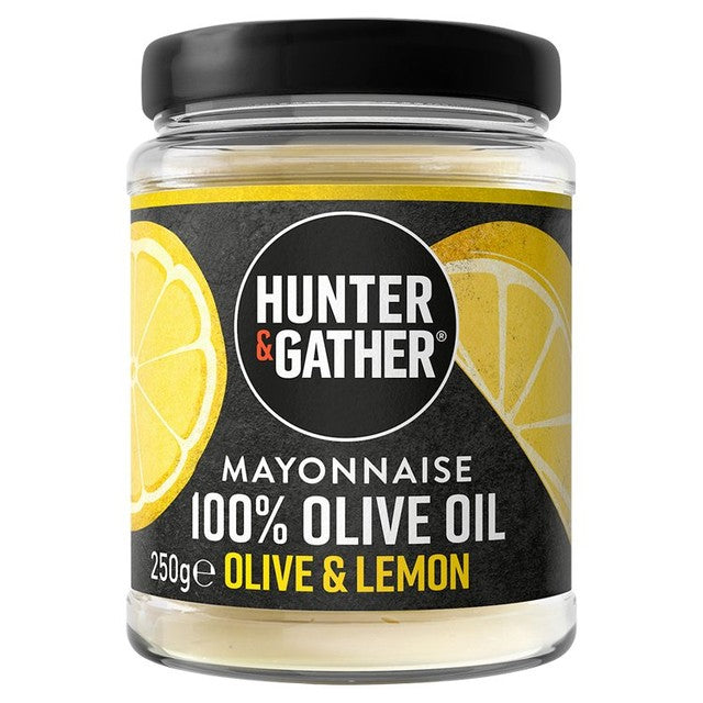 Hunter & Gather lemon olive oil mayonnaise 250g, UK version