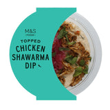 M&S chicken shawarma dip with lemon, mint and coriander 170g, imported from the UK