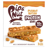 M&S Pip & Nut Protein Peanut Butter Bars Protein Snack Bars 3 x 46g- Buy online at McGrocer
