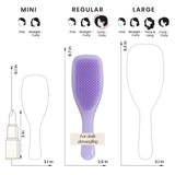 Tangle Teezer Ultimate Detangler Naturally Curly Purple Passion hairbrush (British brand)