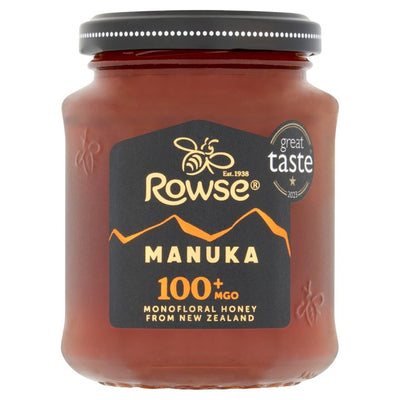 M&S Rowse Manuka 100+ MGO Honning 225g - Kjøp online på McGrocer