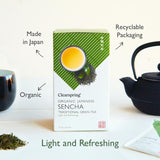 Clearspring Japanese Sencha green tea bags - British product