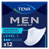 TENA Men Level 1 incontinence protector 12 Pack (British brand)