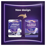 Always Discreet Ultimate Night Incontinence Pads 6 pack - British product