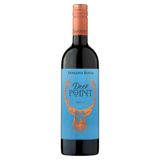 Deer Point Merlot Red Wine 75cl (Bottle) - British product