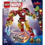 M&S LEGO Super Heroes Marvel Iron Man Mech vs. Ultron 76307 Building Toy Set 101 Pieces- Buy online at McGrocer