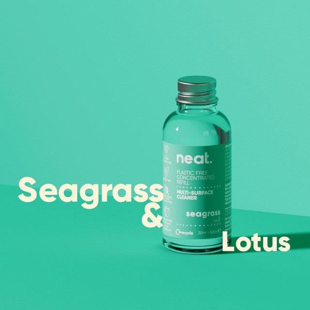 Neat Multi Surface Refill Seagrass 30ml, imported from the UK