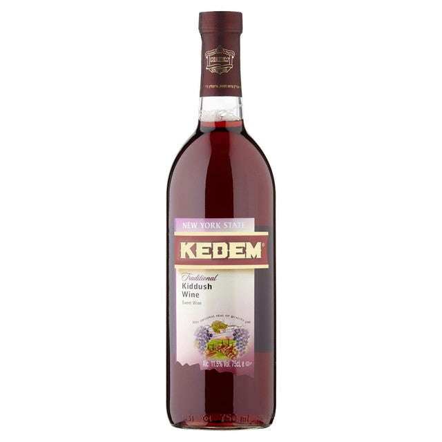 Kedem Traditional Kiddush Wine 75cl, UK version